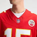Zennovawear Patrick Mahomes Kansas City Chiefs Team Vapor FUSE. Stitched Limited Jersey - Red