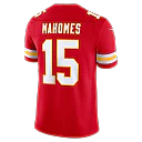 Zennovawear Patrick Mahomes Kansas City Chiefs Team Vapor FUSE. Stitched Limited Jersey - Red