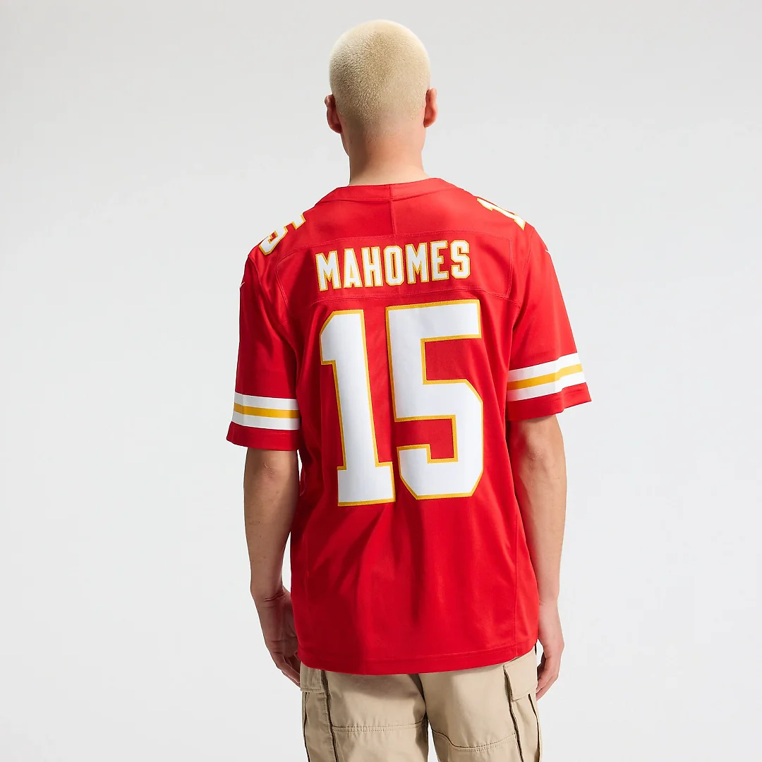 Zennovawear Patrick Mahomes Kansas City Chiefs Team Vapor FUSE. Stitched Limited Jersey - Red