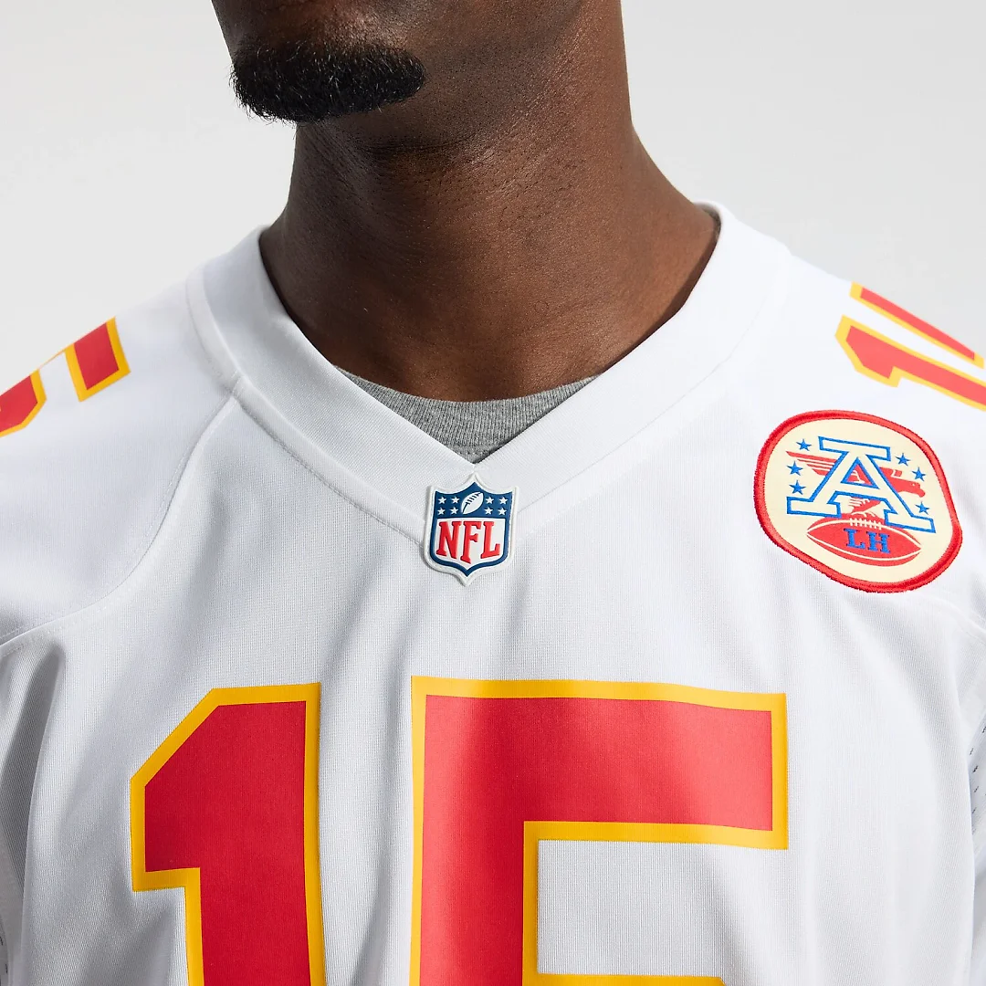 Zennovawear Patrick Mahomes Kansas City Chiefs Game Jersey - White