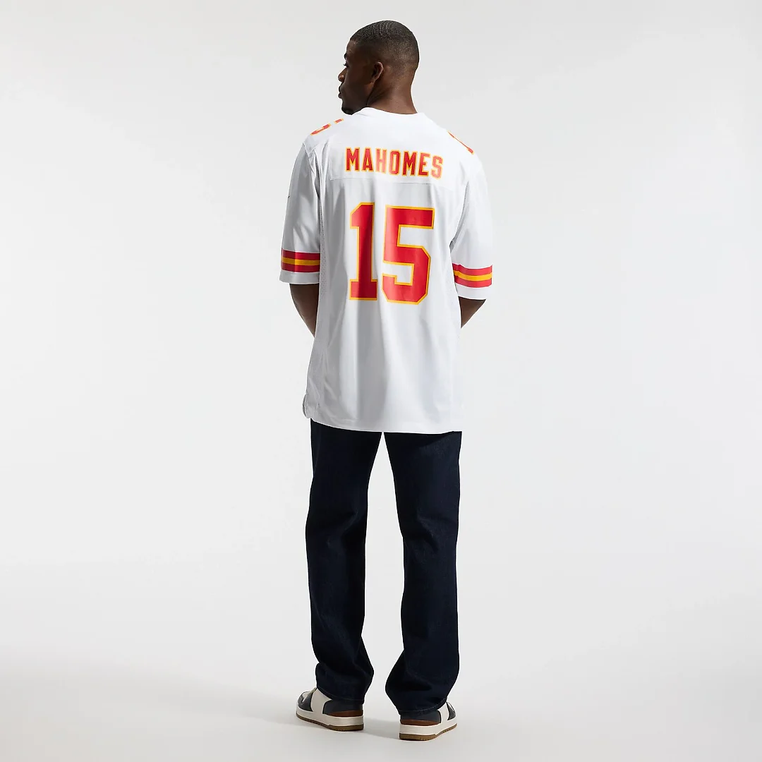 Zennovawear Patrick Mahomes Kansas City Chiefs Game Jersey - White