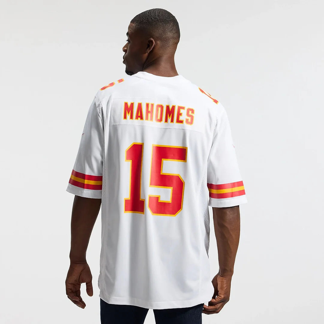Zennovawear Patrick Mahomes Kansas City Chiefs Game Jersey - White