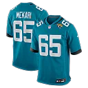 Zennovawear Patrick Mekari Jacksonville Jaguars Team Game Jersey - Teal
