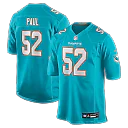 Zennovawear Patrick Paul Miami Dolphins Game Jersey - Aqua