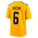 Zennovawear Patrick Queen Pittsburgh Steelers Alternate 1933 Throwback Game Jersey - Gold
