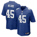 Zennovawear Patrick Ricard New York Giants Team Game Jersey - Royal