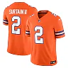 Zennovawear Patrick Surtain II Denver Broncos Alternate Mile High Collection 1977 Throwback Vapor FUSE. Limited Jersey - Orange