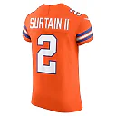 Zennovawear Patrick Surtain II Denver Broncos Alternate Vapor FUSE. Elite Jersey - Orange