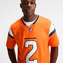 Zennovawear Patrick Surtain II Denver Broncos Team Vapor FUSE. Stitched Limited Jersey - Orange