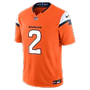 Zennovawear Patrick Surtain II Denver Broncos Team Vapor FUSE. Stitched Limited Jersey - Orange