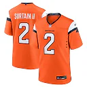 Zennovawear Patrick Surtain II Denver Broncos Team Game Jersey - Orange