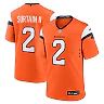 Zennovawear Patrick Surtain II Denver Broncos Team Game Jersey - Orange
