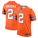 Zennovawear Patrick Surtain II Denver Broncos Legend Player Performance Top - Orange