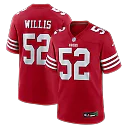 Zennovawear Patrick Willis San Francisco 49ers Retired Player Game Jersey - Scarlet