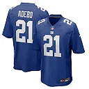 Zennovawear Paulson Adebo New York Giants Team Game Jersey - Royal