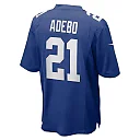 Zennovawear Paulson Adebo New York Giants Team Game Jersey - Royal