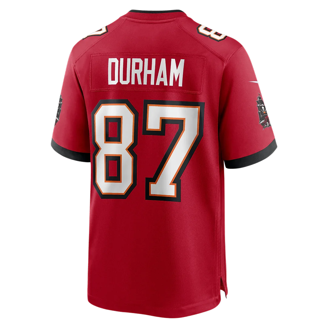 Zennovawear Payne Durham Tampa Bay Buccaneers Game Jersey - Red