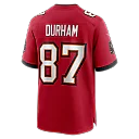Zennovawear Payne Durham Tampa Bay Buccaneers Game Jersey - Red