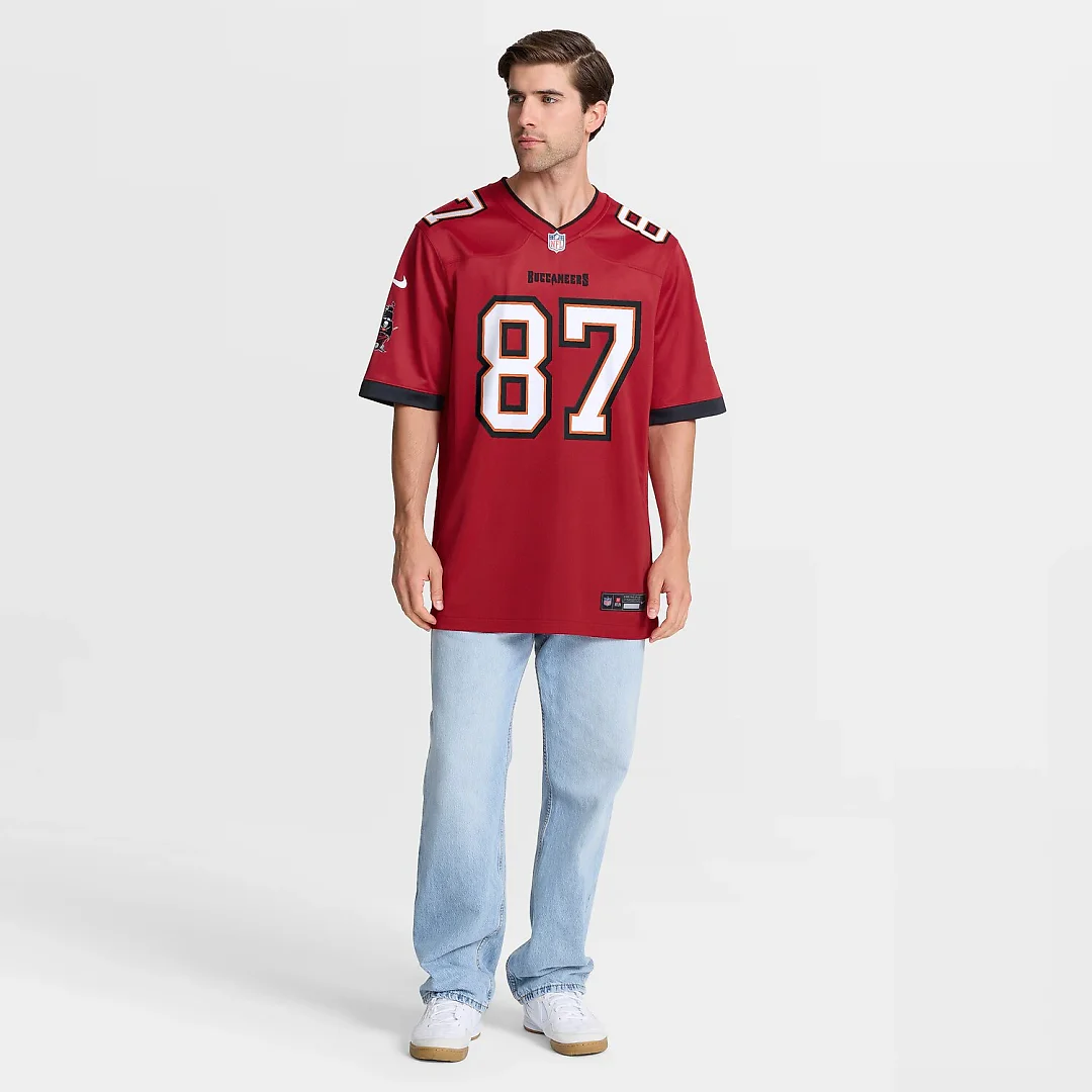 Zennovawear Payne Durham Tampa Bay Buccaneers Game Jersey - Red