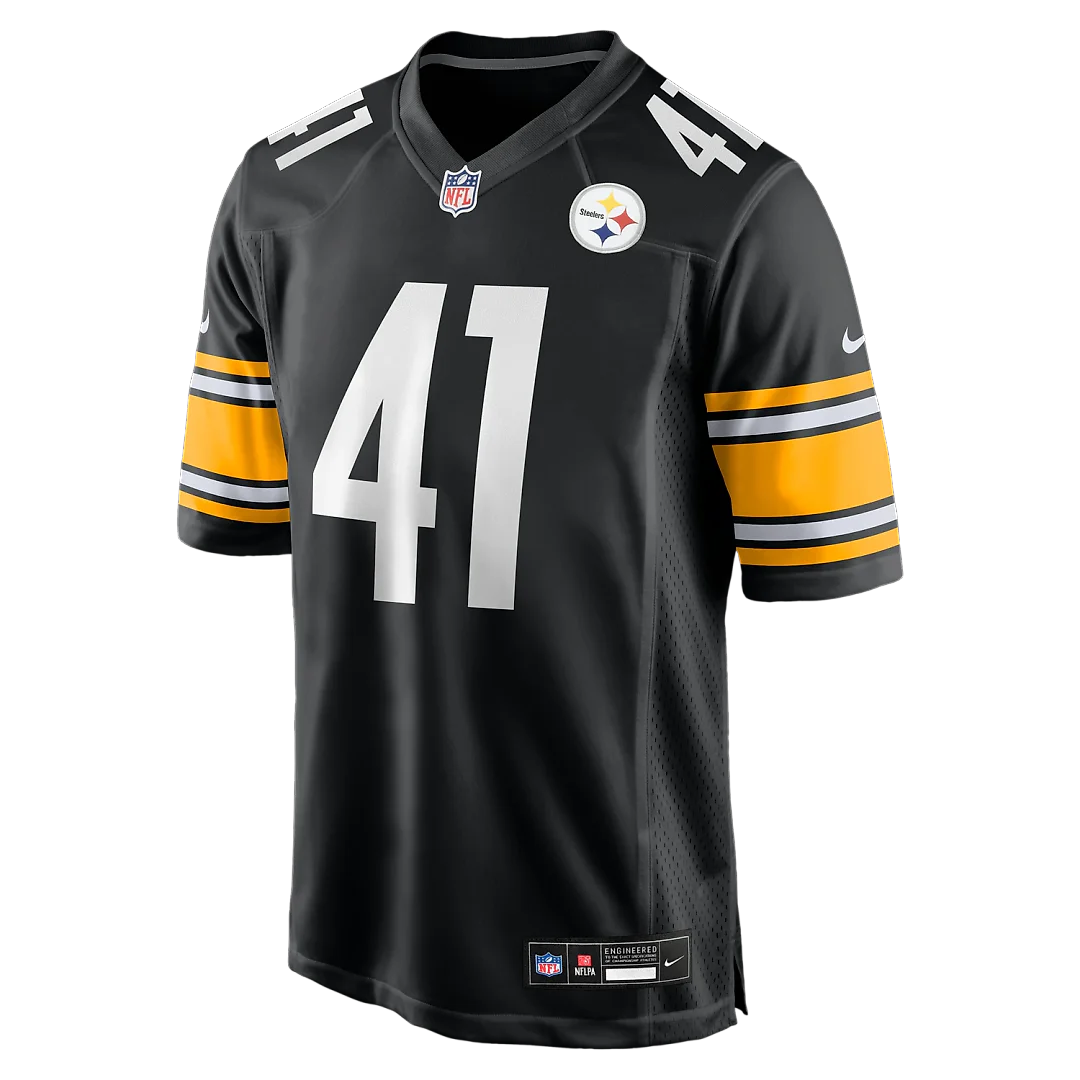 Zennovawear Payton Wilson Pittsburgh Steelers Game Jersey - Black
