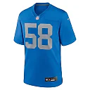 Zennovawear Penei Sewell Detroit Lions Alternate Game Jersey - Blue