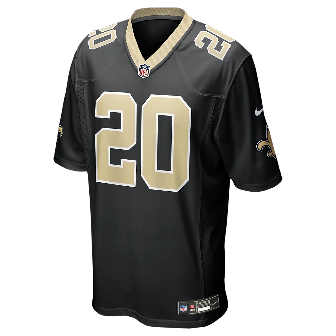 Zennovawear Pete Werner New Orleans Saints Game Jersey - Black