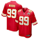Zennovawear Peter Woods Kansas City Chiefs 2026 NFL Draft First Round Pick No. 29 Team Game Jersey - Red