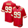 Zennovawear Peter Woods Kansas City Chiefs 2026 NFL Draft First Round Pick No. 29 Team Game Jersey - Red