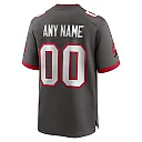 Zennovawear Tampa Bay Buccaneers Alternate Custom Game Jersey - Pewter