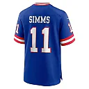 Zennovawear Phil Simms New York Giants Retired Player Alternate Game Jersey - Royal