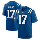 Zennovawear Philip Rivers Indianapolis Colts Game Jersey - Royal