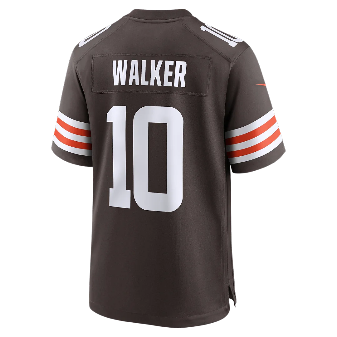 Zennovawear Phillip Walker Cleveland Browns Team Game Jersey - Brown
