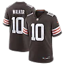 Zennovawear Phillip Walker Cleveland Browns Team Game Jersey - Brown