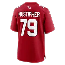 Zennovawear PJ Mustipher Arizona Cardinals Team Game Jersey - Cardinal