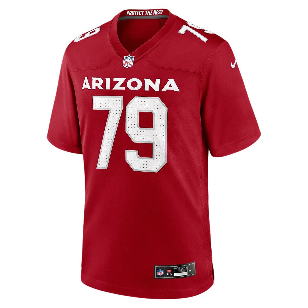Zennovawear PJ Mustipher Arizona Cardinals Team Game Jersey - Cardinal