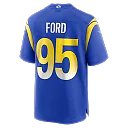 Zennovawear Poona Ford Los Angeles Rams Team Game Jersey - Royal