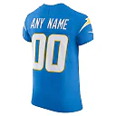 Zennovawear Los Angeles Chargers Vapor FUSE. Elite Custom Jersey - Powder Blue