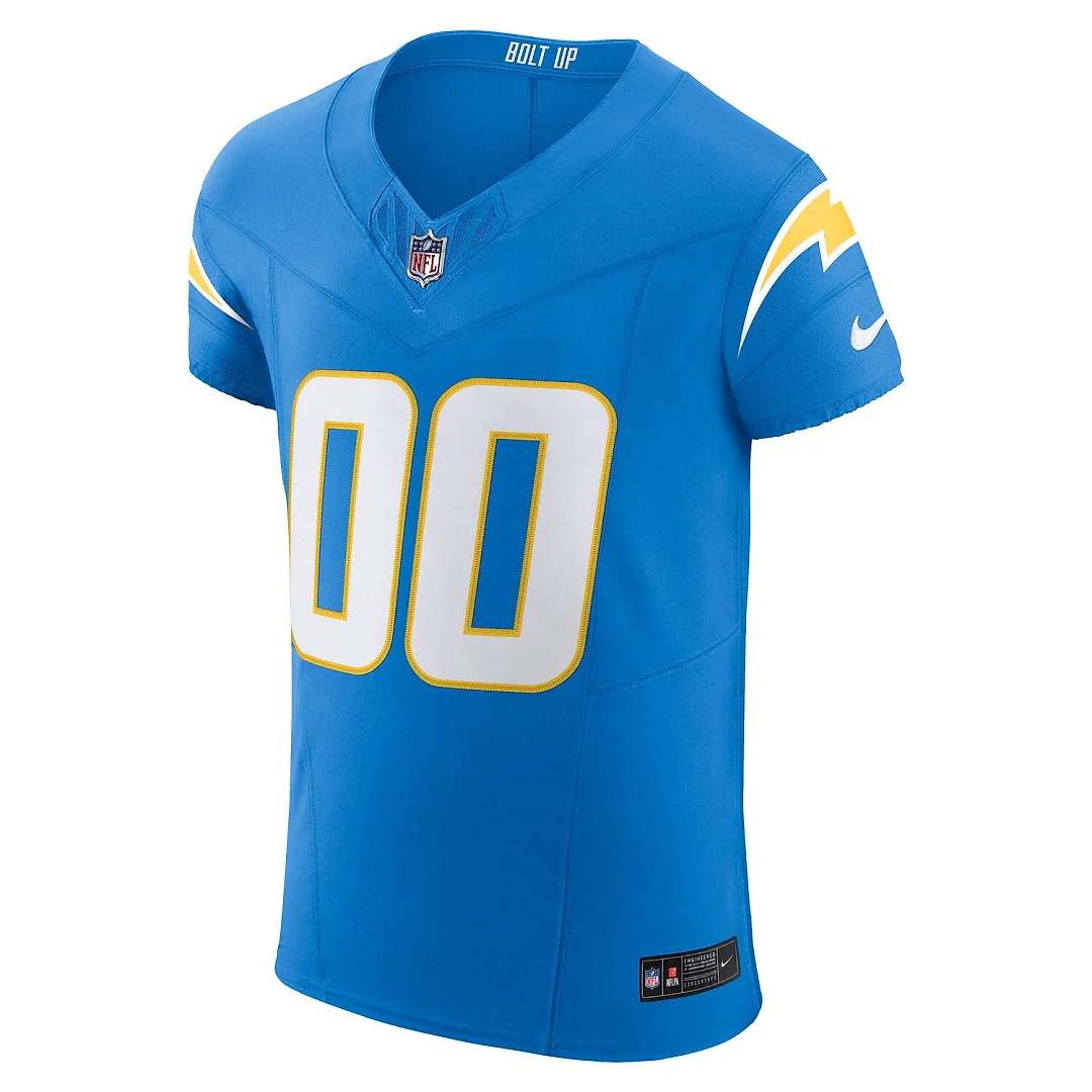 Zennovawear Los Angeles Chargers Vapor FUSE. Elite Custom Jersey - Powder Blue