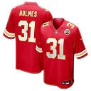 Zennovawear Priest Holmes Kansas City Chiefs Game Retired Player Jersey - Red