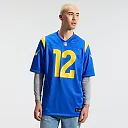 Zennovawear Puka Nacua Los Angeles Rams Team Game Player Jersey - Royal