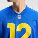 Zennovawear Puka Nacua Los Angeles Rams Team Game Player Jersey - Royal