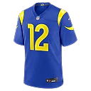 Zennovawear Puka Nacua Los Angeles Rams Team Game Player Jersey - Royal