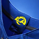 Zennovawear Puka Nacua Los Angeles Rams Team Vapor FUSE. Stitched Limited Jersey - Royal