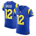 Zennovawear Puka Nacua Los Angeles Rams Team Vapor FUSE. Elite Jersey - Royal