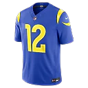 Zennovawear Puka Nacua Los Angeles Rams Team Vapor FUSE. Stitched Limited Jersey - Royal