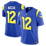 Zennovawear Puka Nacua Los Angeles Rams Team Vapor FUSE. Stitched Limited Jersey - Royal
