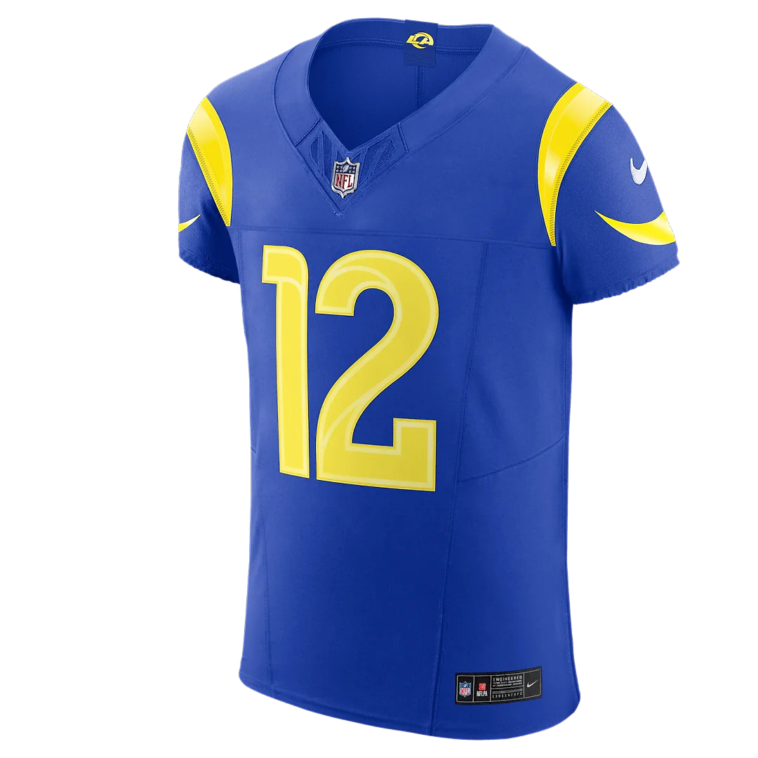 Zennovawear Puka Nacua Los Angeles Rams Team Vapor FUSE. Elite Jersey - Royal