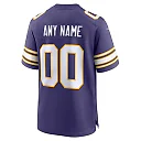 Zennovawear Minnesota Vikings Classic Custom Game Jersey - Purple