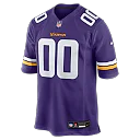 Zennovawear Minnesota Vikings Custom Game Jersey - Purple