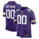 Zennovawear Minnesota Vikings Custom Game Jersey - Purple
